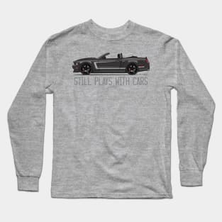 Still Pays With Cars-Black Long Sleeve T-Shirt